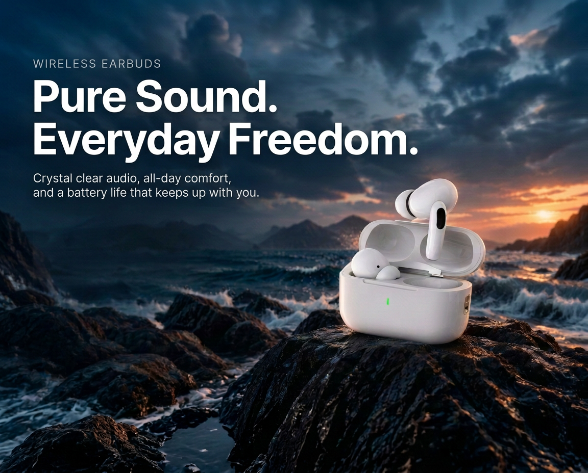 Wireless earbuds - Pure Sound. Everyday Freedom. Shop earbuds.